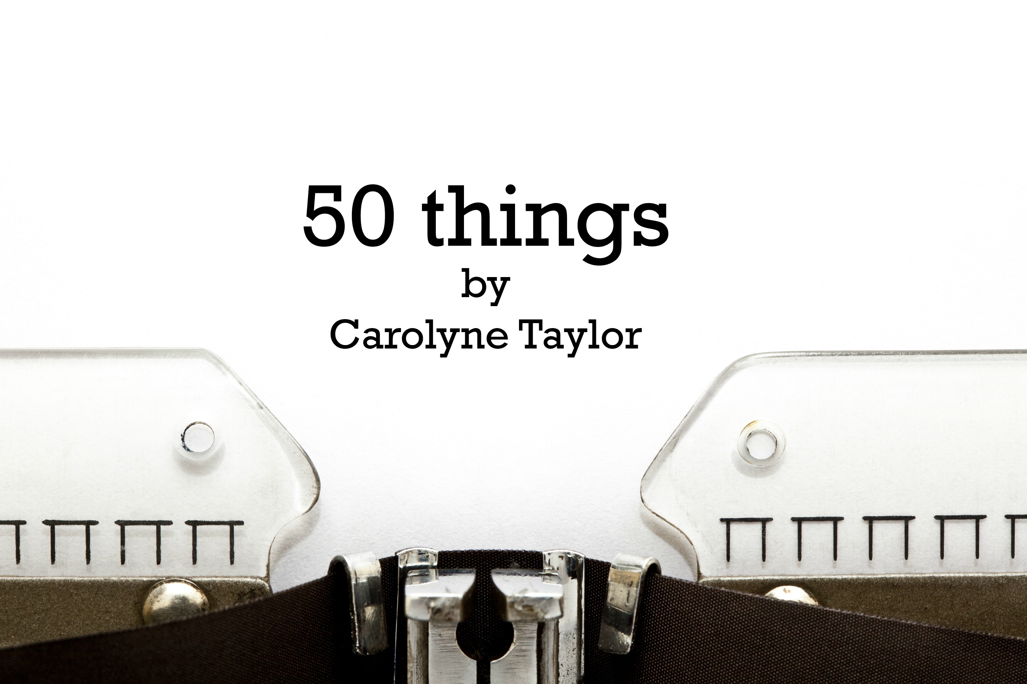 50 Things